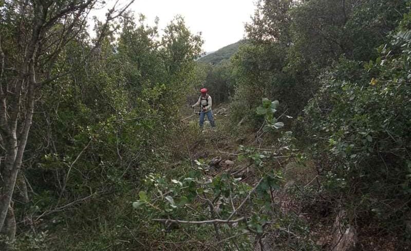 21/12/2020-3η διάνοιξη μονοπατιού με τίτλο το μονοπάτι του νερού και της πέτρας