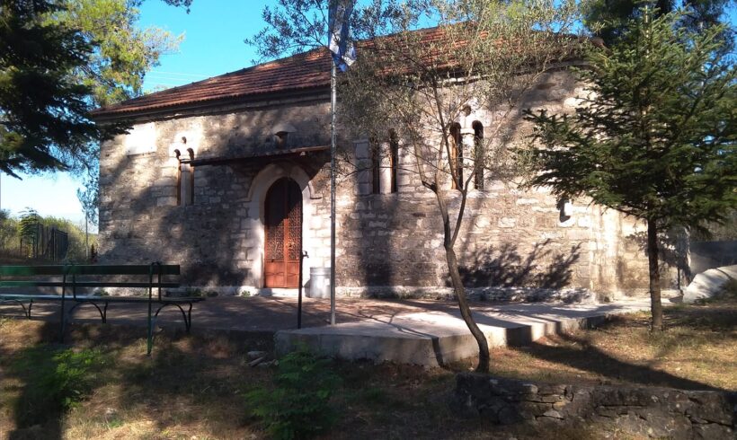 30/9/2018-Θεία λειτουργία στο παλιό εκκλησάκι του Αγίου Κοσμά του Αιτωλού