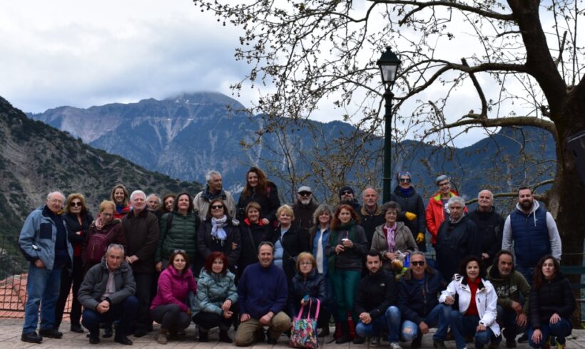 5/4 & 7/4/2019-Εκδρομή της T.I.M.S.( Διεθνής Εταιρεία Μυλολόγων-Ελληνική Ομάδα) στο Θέρμο